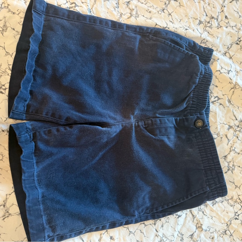 Janie and Jack Blue Bermuda Shorts Classic Style